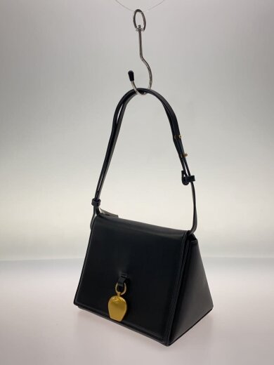 商品画像：ショルダーバッグ/レザー/BLK/無地 2