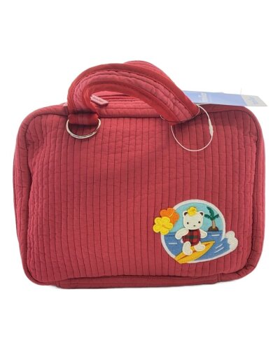 商品画像：キッズバッグ/コットン/RED/770250 1