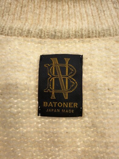 商品画像：ニット・セーター(厚手)/1/コットン/CRM/無地/BN-22SL-010 3