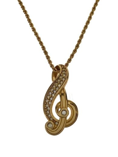 商品画像：ネックレス/GLD/トップ有/レディース 1