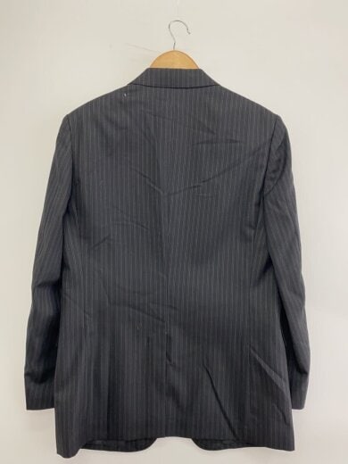 商品画像：2006/テーラードジャケット/S/ウール/BLK/ストライプ/HS-J025 2