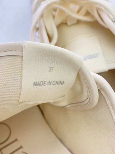 商品画像：ローカットスニーカー/37/CRM/キャンバス 5