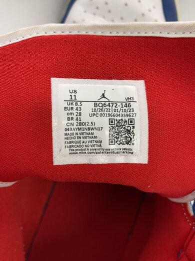 商品画像：AIR JORDAN 1 MID_エア ジョーダン 1 ミッド/28cm/BLU 5