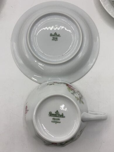 商品画像：カップ&ソーサー/6点セット/WHT 5