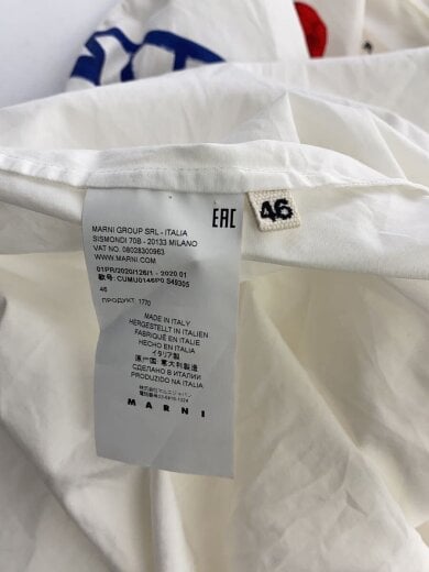 商品画像：長袖シャツ/46/コットン/WHT/CUMU0146P0 S49305 4