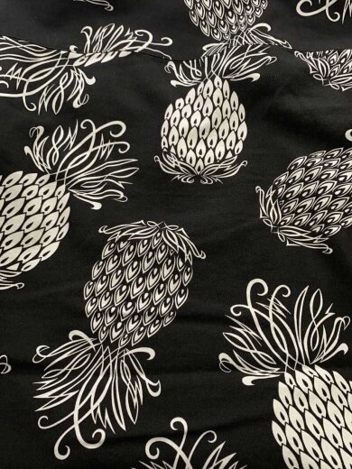 商品画像：長袖シャツ/M/コットン/BLK/総柄 6