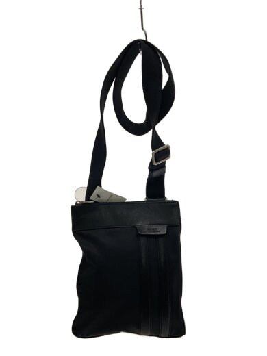 商品画像：ショルダーバッグ/コットン/BLK// 1