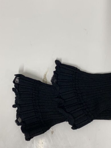 商品画像：シースルーVネックカーディガン/21SSモデル/S/コットン/BLK/1103719 6