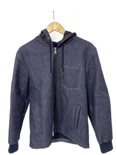 商品画像：デニムジップパーカー/L/MAGLIA CARDIGAN/IDG/無地/C10918408500 549B5 1