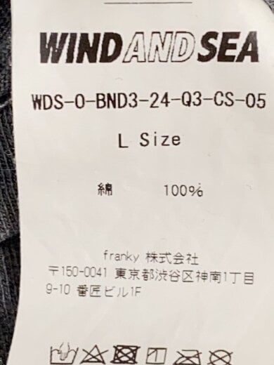 商品画像：Tシャツ/L/コットン/GRY/WDS-O-BND3-24-Q3-CS-05 4