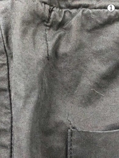 商品画像：andrea Ya’aqov/七分丈イージーパンツ/S/コットン/BLK/968923 7