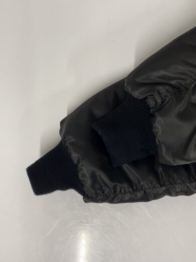 商品画像：フライトジャケット/L/ナイロン/BLK/無地/MIL-J-6141 6