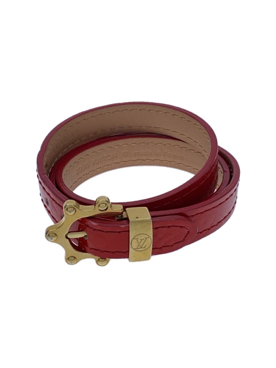 LOUIS VUITTON / ブレスレット/--/RED/レディース