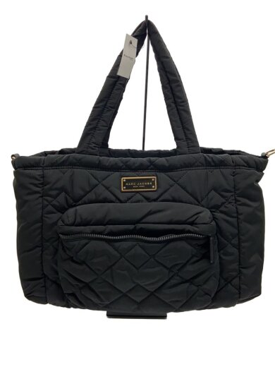 商品画像：キルティングマザーズバッグ/ショルダーバッグ/ナイロン/BLK/M0011380 001 1