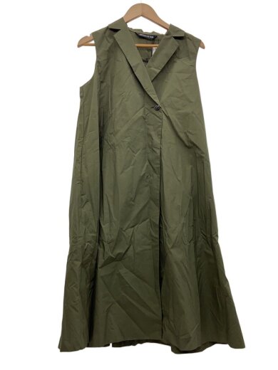 商品画像：ジレベスト/--/コットン/KHK/無地 1