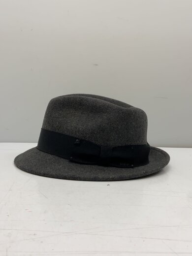 商品画像：ハット/L/ウール/GRY/無地/メンズ 2