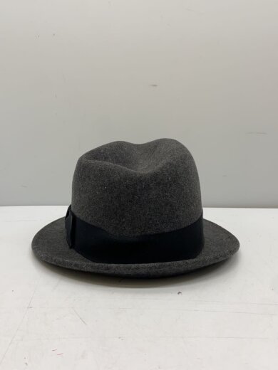 商品画像：ハット/L/ウール/GRY/無地/メンズ 3