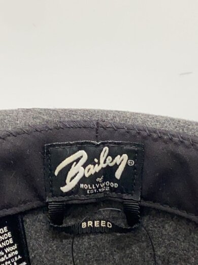 商品画像：ハット/L/ウール/GRY/無地/メンズ 5