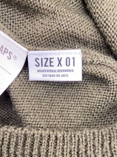 商品画像：ニット・セーター(薄手)/--/アクリル/KHK/192MADT-KNM01/毛羽立ちあり 4