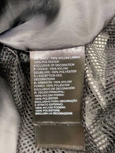 商品画像：ナイロンジャケット/XXL/ナイロン/BLK/無地/NF0A4R5B 5