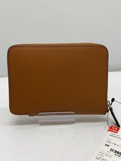 画像：BONAVENTURA2つ折り財布/レザー/CML/無地/レディース2