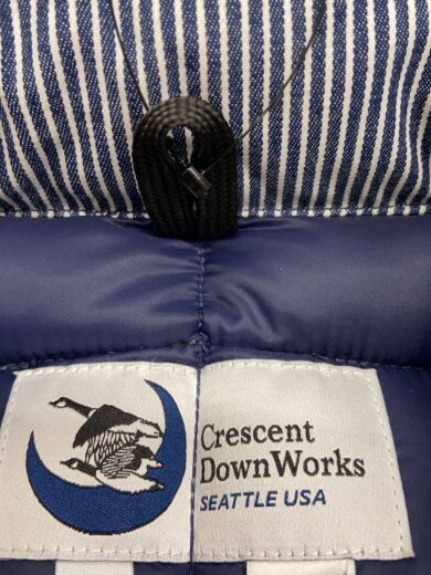 商品画像：ダウンジャケット/XS/コットン/NVY/ストライプ 3