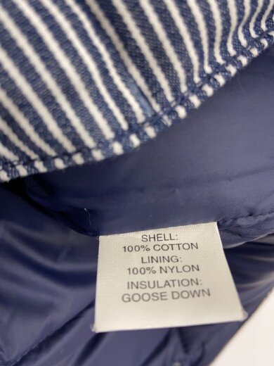 商品画像：ダウンジャケット/XS/コットン/NVY/ストライプ 5