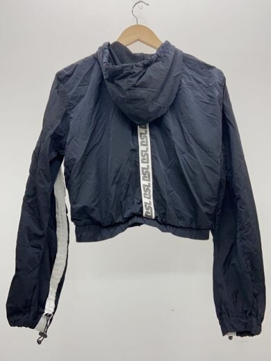 商品画像：ナイロンジャケット/--/ナイロン/BLK/無地/フーディ/ライン/Dロゴ 2