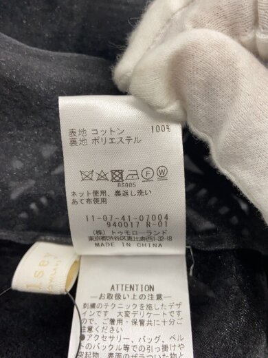 商品画像：ジャケット/36/コットン/BLK/11-07-41-07004// 4