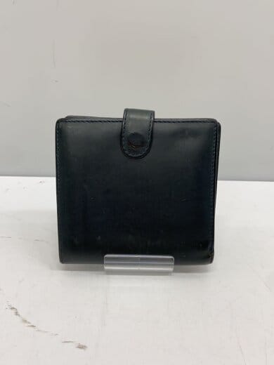 商品画像：2つ折り財布/レザー/BLK/メンズ 2