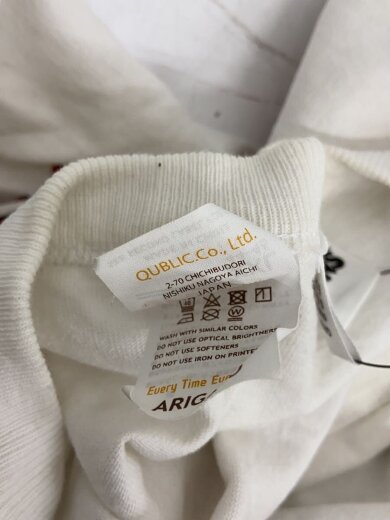 商品画像：Tシャツ/XXL/コットン/WHT 5