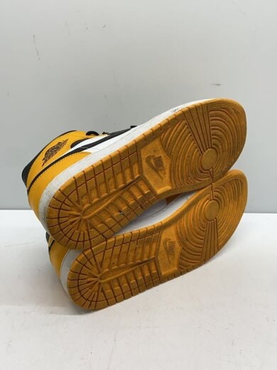 商品画像：AIR JORDAN 1 MID_エアジョーダン 1 ミッド/27cm/YLW 4