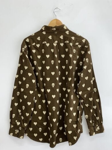 商品画像：長袖シャツ/M/コットン/BRW/総柄/DH25SS-LSS-1 2