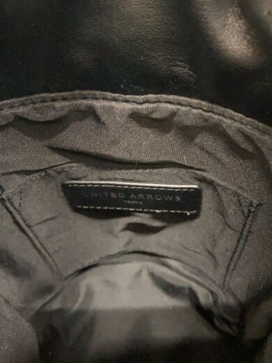 商品画像：ショルダーバッグ/レザー/BLK/無地 5