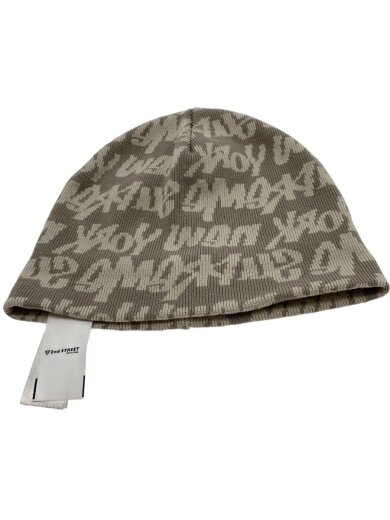 商品画像：ニットキャップ/--/コットン/GRY/総柄/メンズ/Fat Tip Beanie// 1