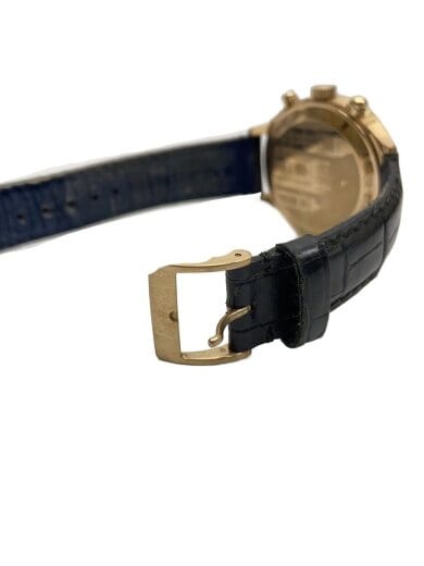 商品画像：クォーツ腕時計/アナログ/レザー/GLD/BLK/0511-S060605 4