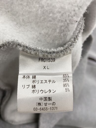 商品画像：スウェット/XL/コットン/GRY/FRC1539 4