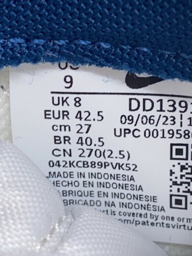 商品画像：DUNK LOW_ダンク ロー/27cm/NVY 5