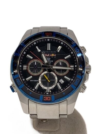 商品画像：クォーツ腕時計/アナログ/BLU/SLV/EFR-534RB 1