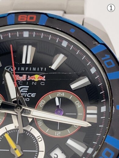 商品画像：クォーツ腕時計/アナログ/BLU/SLV/EFR-534RB 7