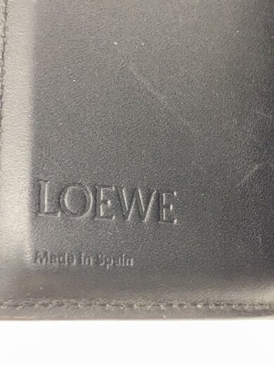 商品画像：3つ折り財布/レザー/BLK/メンズ 3