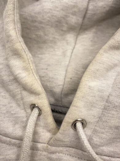 商品画像：Label Hooded Sweatshirt/首元黄ばみ有り/パーカー/M/コットン/GRY// 6