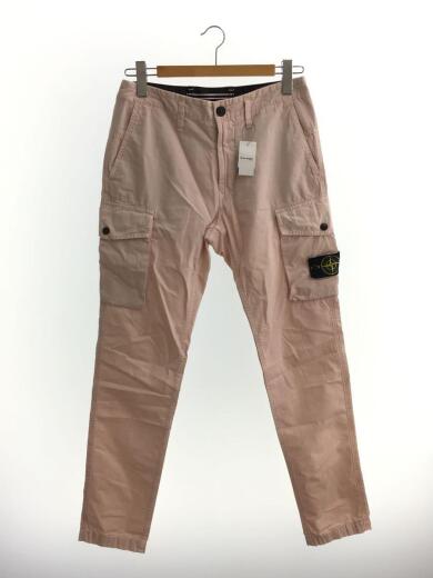 画像：STONE ISLANDカーゴパンツ/29/コットン/PNK/無地/7415049255691