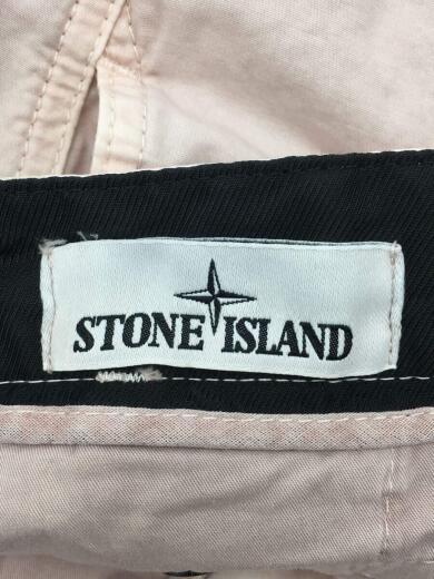 画像：STONE ISLANDカーゴパンツ/29/コットン/PNK/無地/7415049255693