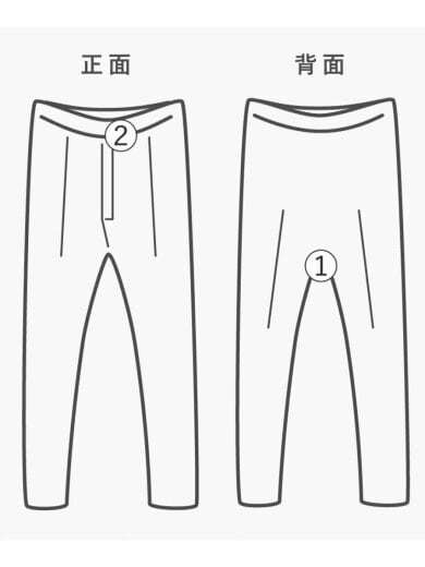 商品画像：ボトム/S/コットン/BLK/14RD-0907 8