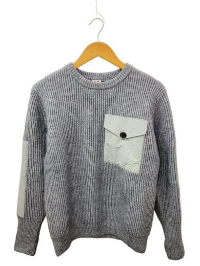 商品画像：ニット・セーター(厚手)/M/--/グレー/無地/MK-023 1