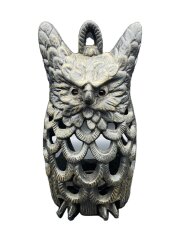 吊り灯篭/フクロウ/インテリア雑貨/BLK