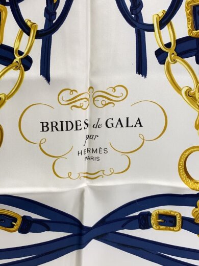 商品画像：スカーフ/シルク/BLU/総柄/レディース 2