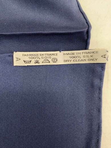 商品画像：スカーフ/シルク/BLU/総柄/レディース 3