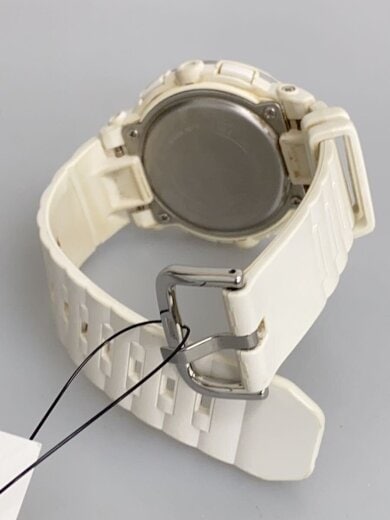 商品画像：クォーツ腕時計・Baby-G/デジアナ/ラバー/WHT/WHT 4